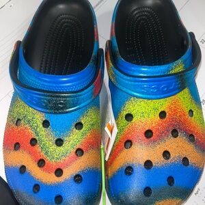 CROCS Men's Multicolor Slip on Crocs